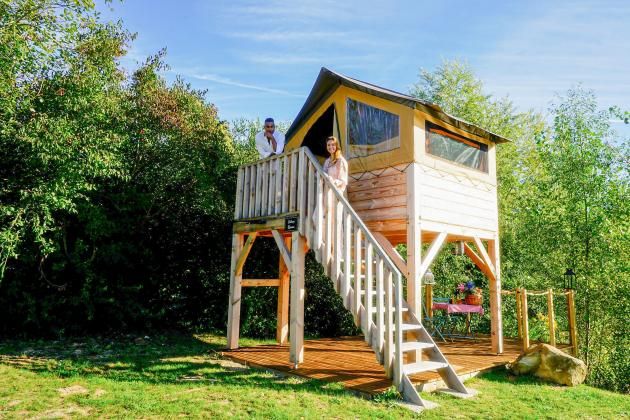 Etangs de la Bassée - Cabin on stilts